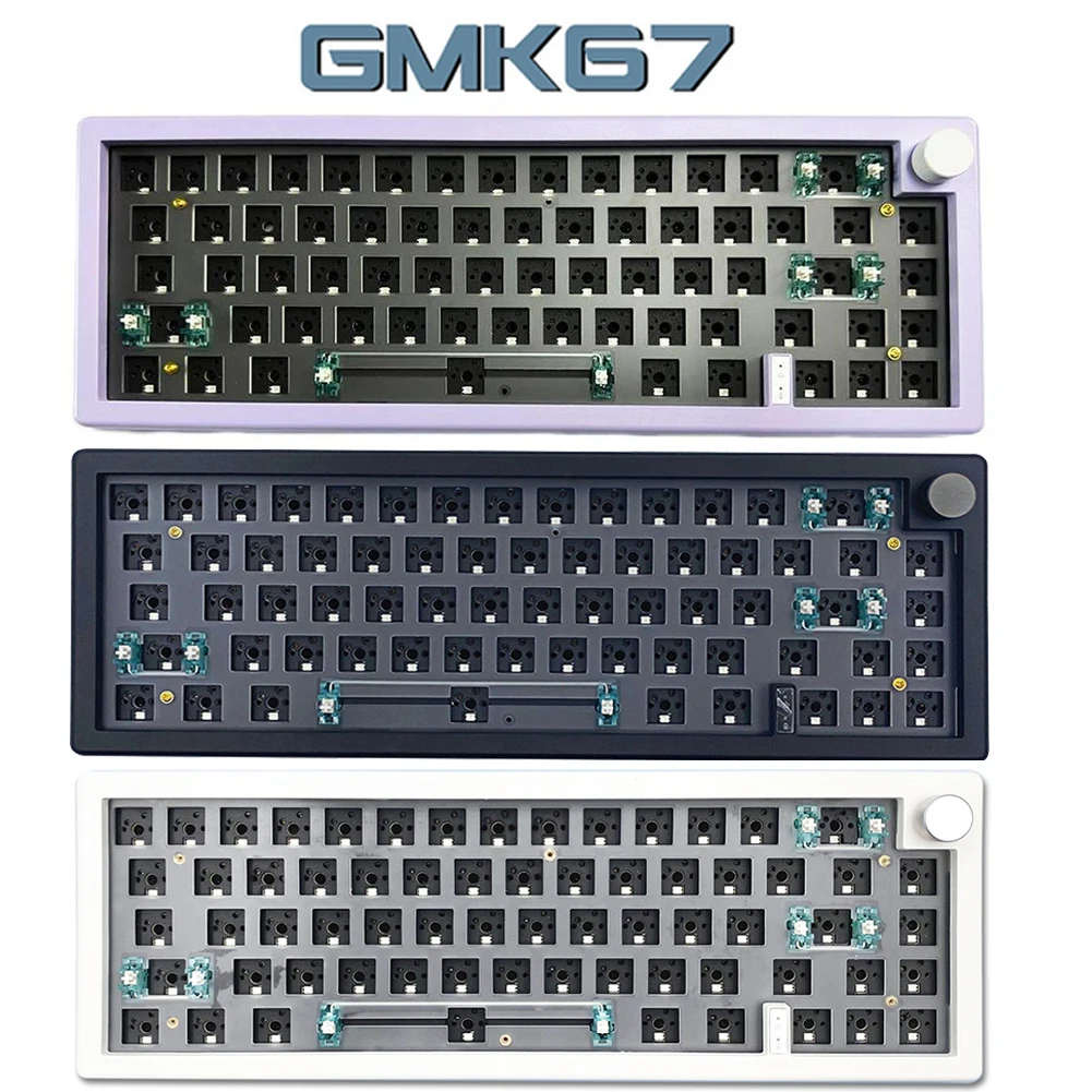 

Клавиатура GMK67 Механическая с RGB-подсветкой, 2,4 ГГц, 3 режима