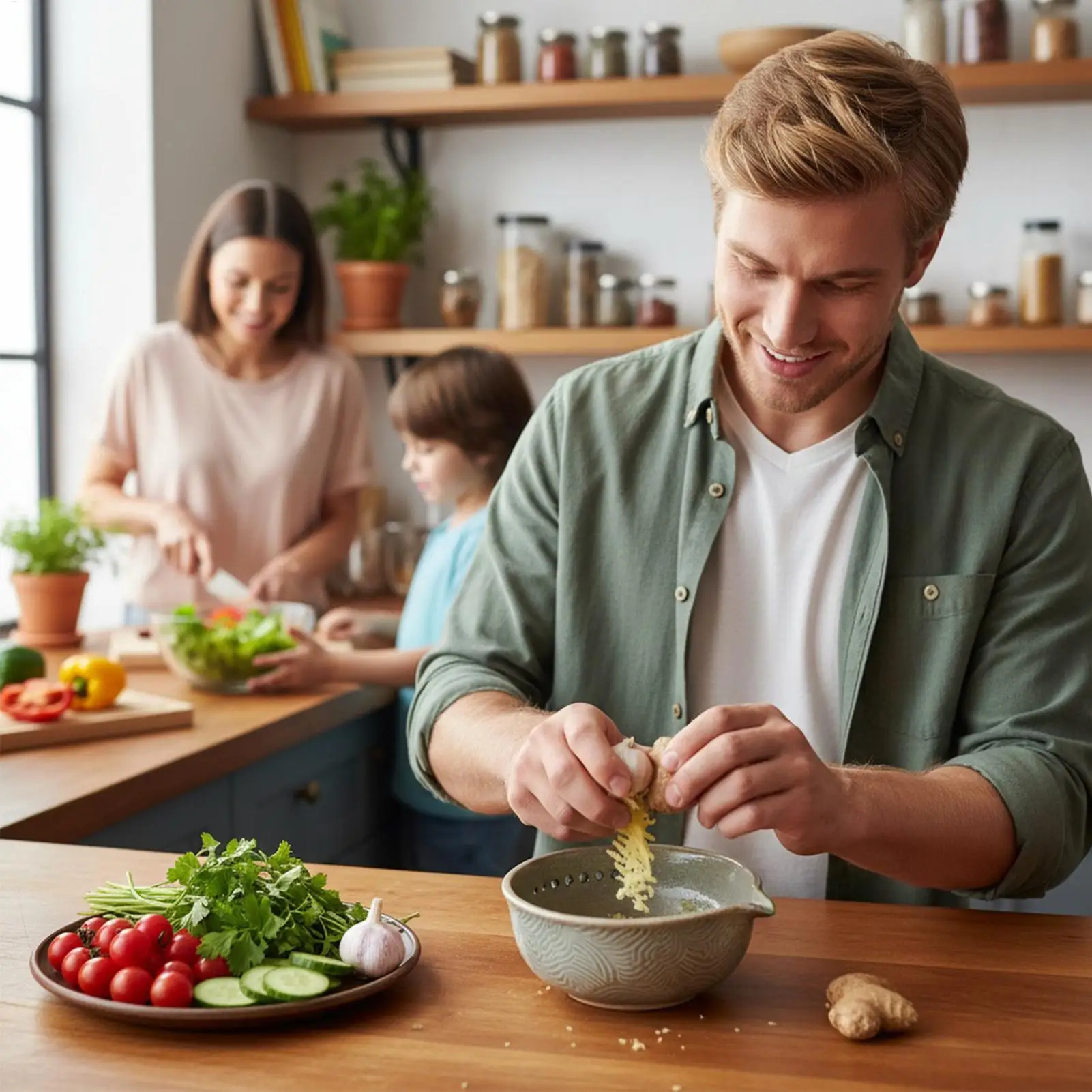 

Керамическая мясорубка с чесноком, тарелка с кистью, терка для имбиря, тарелка для приготовления пищи на открытом воздухе, подготовка еды, домашний кемпинг, кухонный соус