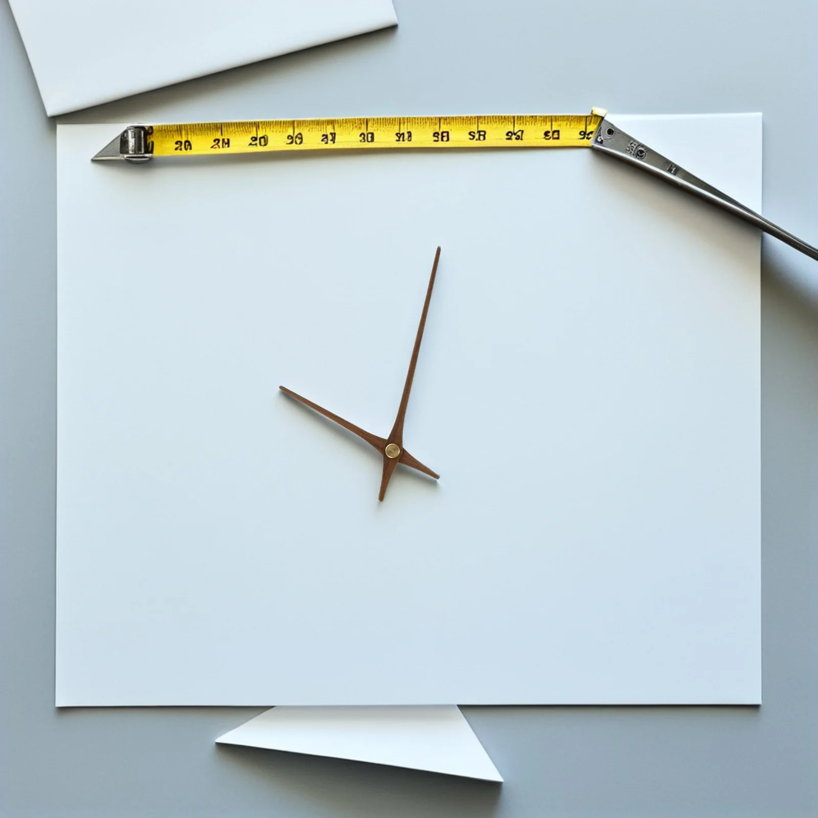 

5Sets Clock Hands Wood Wooden DIY 12 Inch Clockhands Kit Decorative Replacement Parts for Clock Repair Home Office