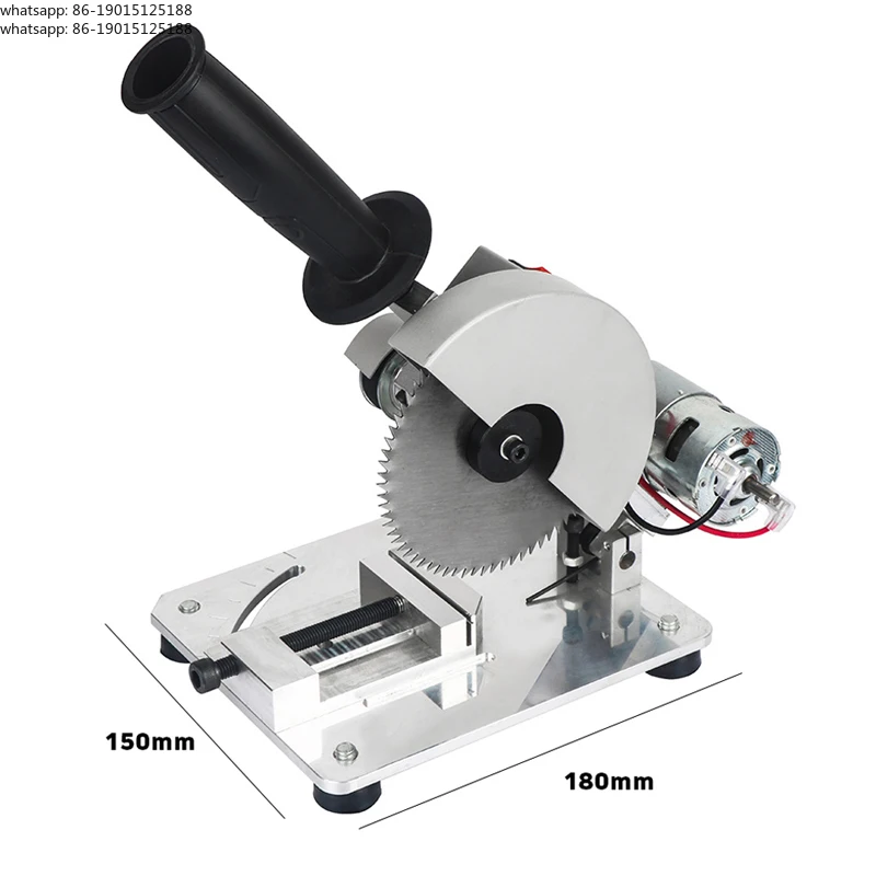 

110V/220V Table Cutting Machine DIY Drill Micro Cutting Machine Aluminum Alloy Table Saw For cutting Metal Wood Plastic