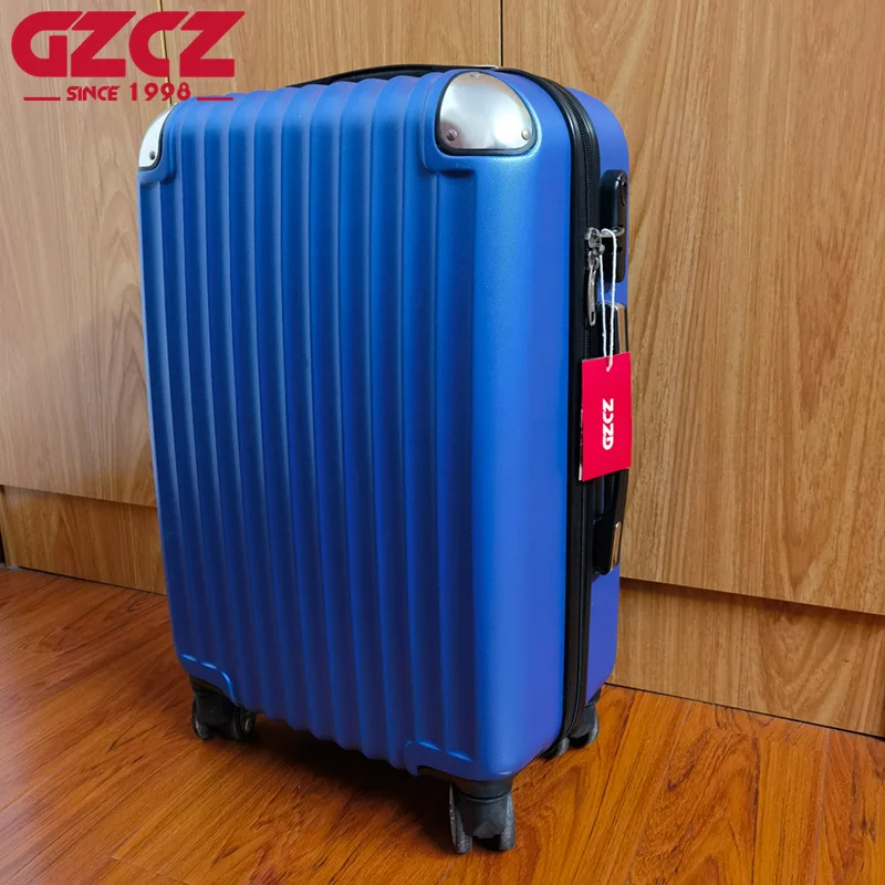 GZCZ New Design Suitcase Carry On Luggage  Hard Shell Rolling Luggage PC Spinner Wheels Trolley Case