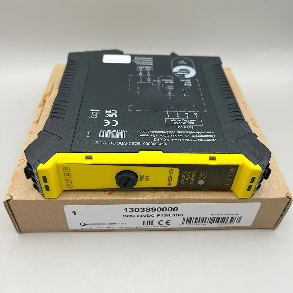 SAFESERIES รีเลย์นิรภัย SCS 24VDC P1SIL3DS 1303890000