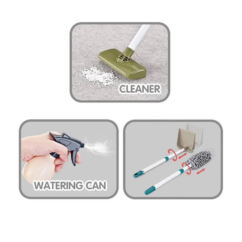 Kids Cleaning Set Children's Educational Simulation Play House Toy Housekeeping Cleaning Toys