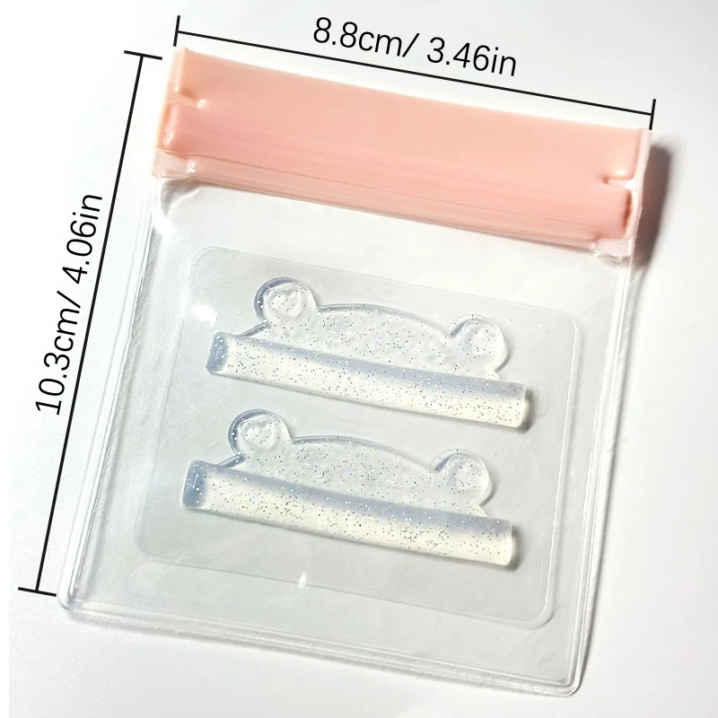 แผ่นซิลิโคนขนตางอนหมีขนตางอน3D ขนตาดัดที่ใช้ซ้ำได้อุปกรณ์ต่อขนตา