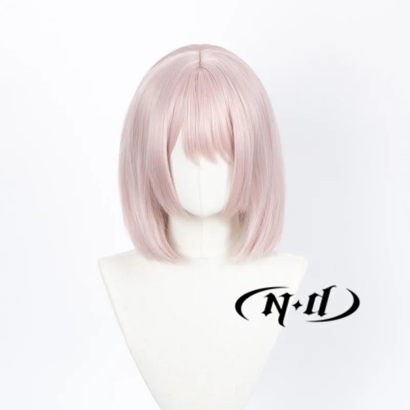 ND الموت الشيطان شعر مستعار تأثيري بالمنشار رجل أنيمي تأثيري خصلات الشعر المستعار مقاومة للحرارة الاصطناعية ل كوميك كون كوزر زي موضوع الطرف