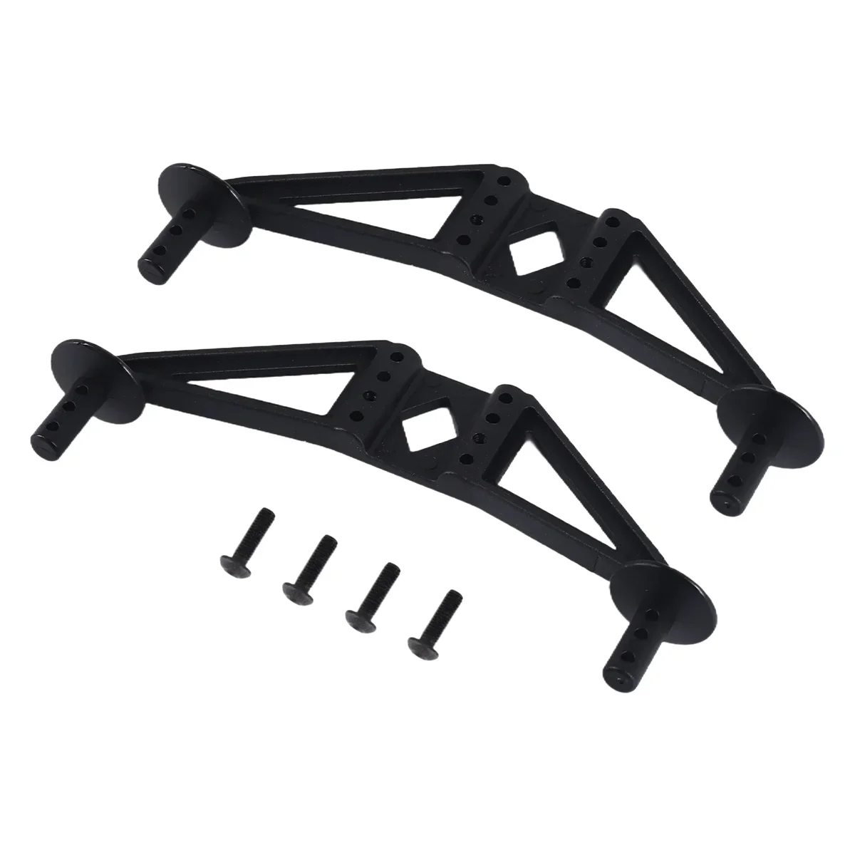 X59A_2Pcs Soporte de montaje cuerpo EA1016 para JLB Racing CHEETAH 11101 1/10