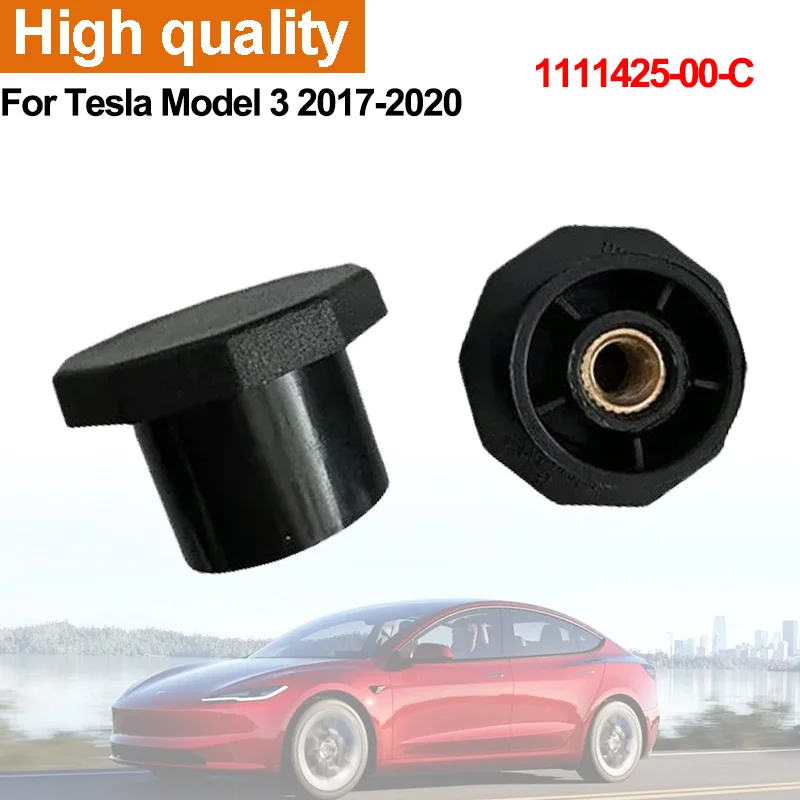 

НОВИНКА 1111425 -00-C для Tesla Model 3 2017-2020 автомобильная подушка заднего задней двери, регулятор остановки, буфер, фиксированный винт багажника, автомобильные аксессуары