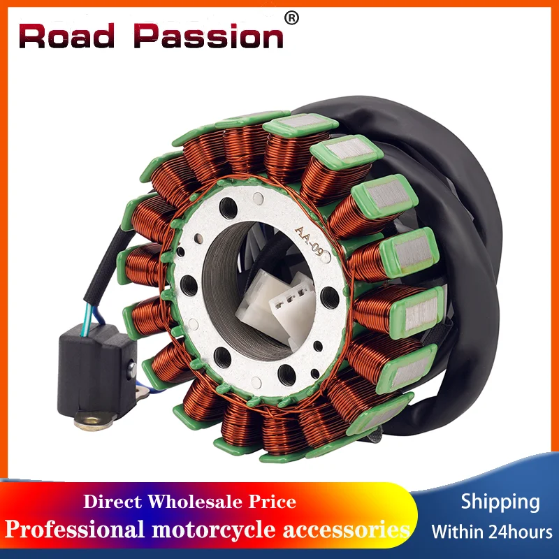 

Road Passion Motorcycle Generator Stator Coil For Yamaha Yamaha XV250 V-Star/Virago XV125 Route 66 (XV250) 3DM-81410-00-00