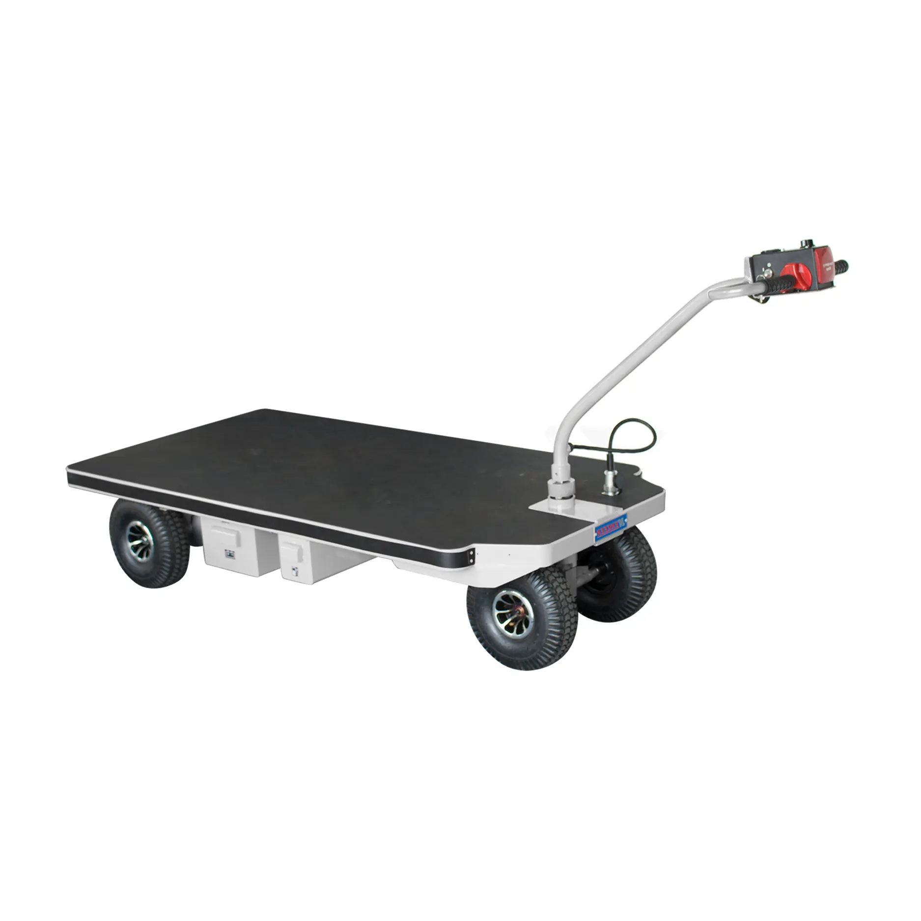 

【Best-selling】NK 113 Electric Hand Pull Trolley With Flexible Handle Power Electric Platform Cart Warehouse Hand Truck
