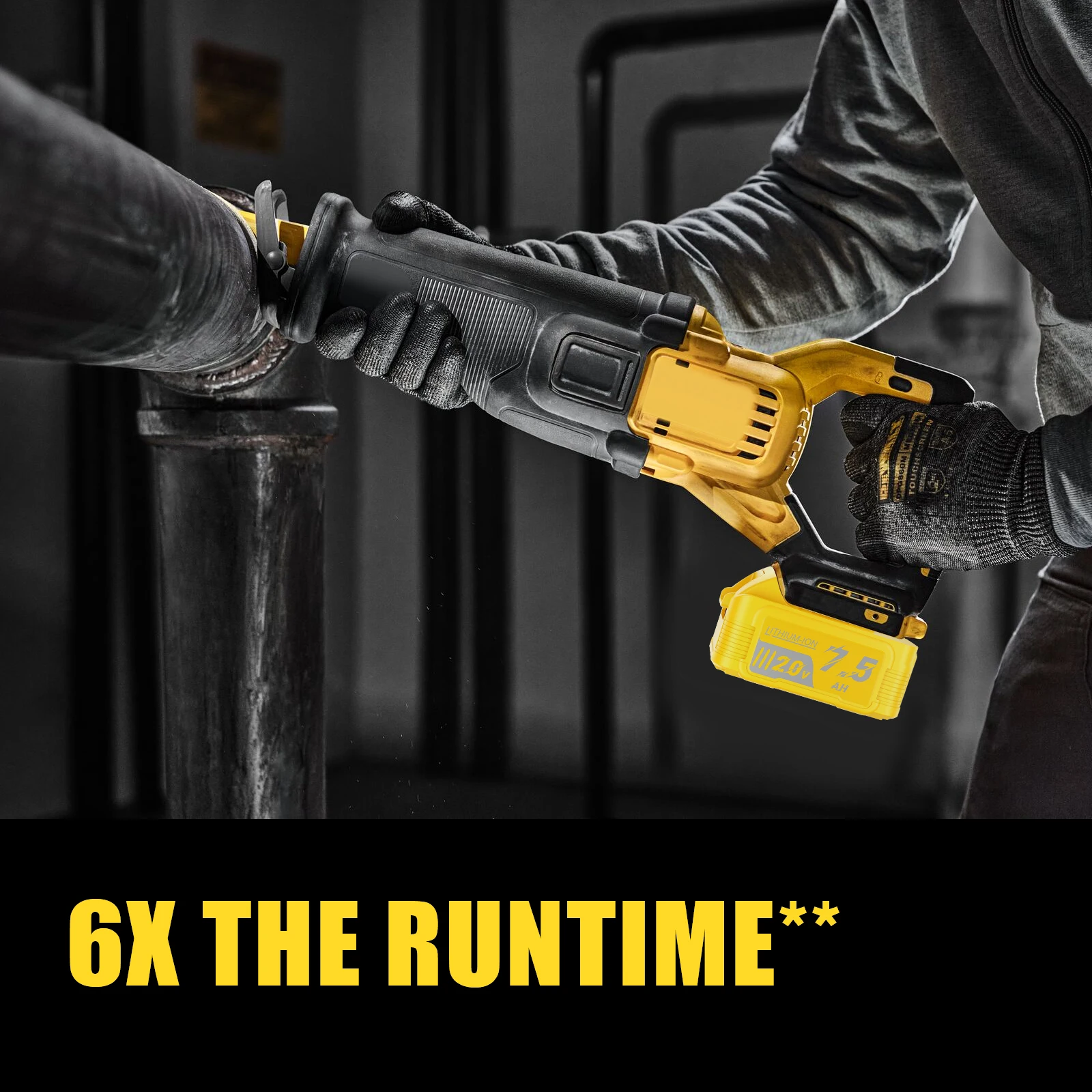 For Dewalt DCBP520 Lithium Battery 20V 7500mah Replacement Battery For DEWALT 20V MAX Power Tools Parts Accessories