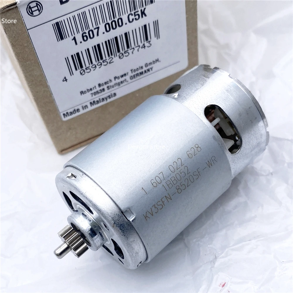 GSR120-LI GSB120-LI DC Motor 1607022628 12V 13 Teeth Lithium Charging Drill Accessory