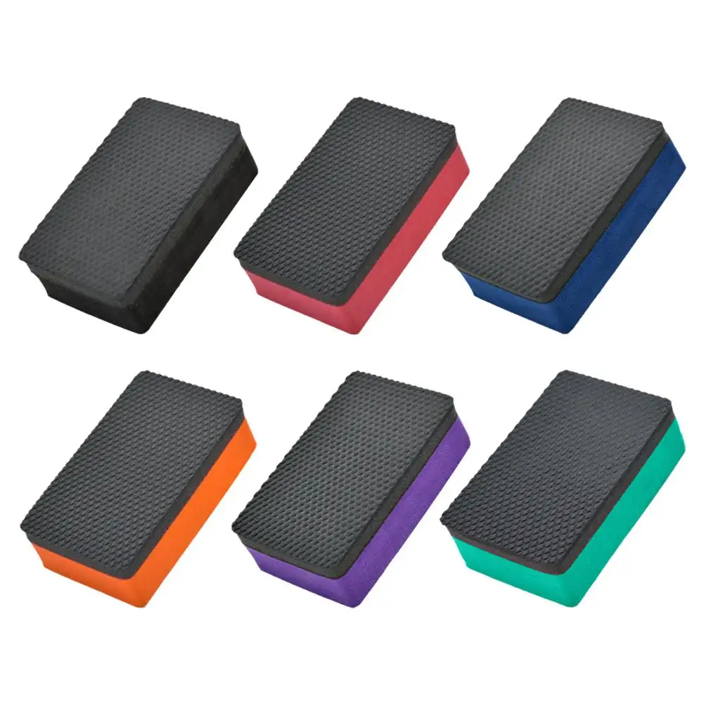 Car Clay Bar Pad Sponge Block Cleaning Eraser Wax Polish Pad Tools Black Auto Sponge Automotive Care