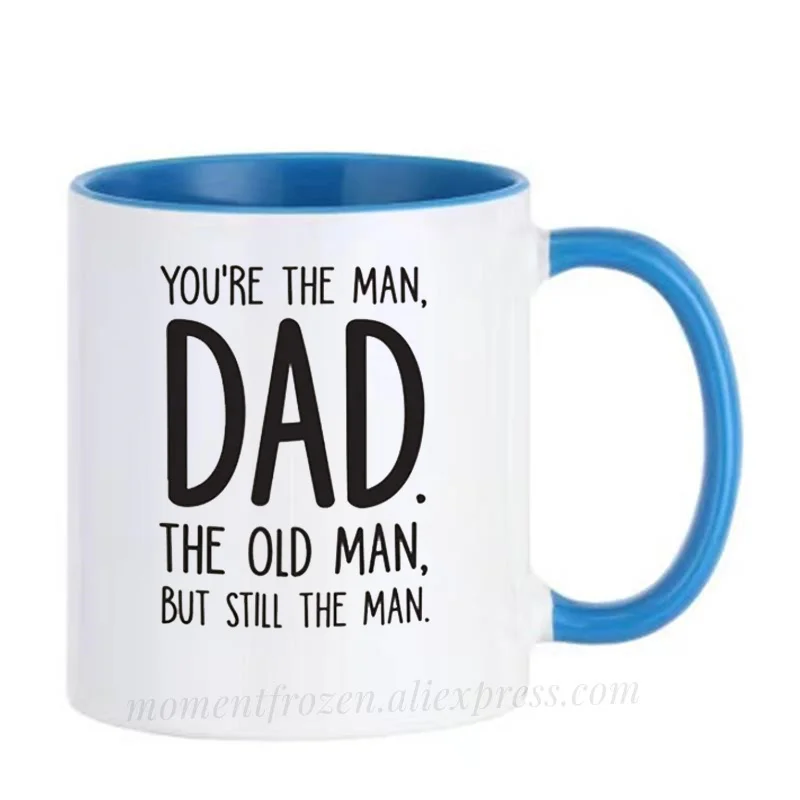 Man Dad Cups Cafe Caffeine Cocoa Coffee Mugs Tea Mugen Papa Gifts Home Decal Milk Tableware Coffeeware Teaware Beer Drinkware