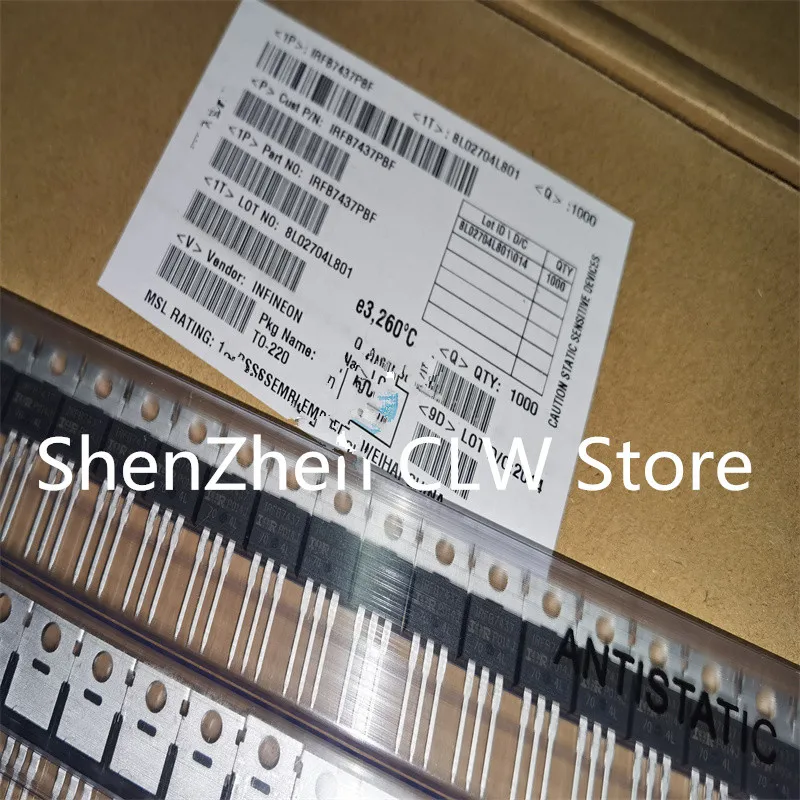 10PCS/LOT  IRFB7437PBF  TO-220  New and Original in STOCK