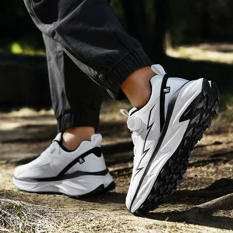 Mens Sneakers Outdoor Casual Running Shock Absorbing Athletic Training Shoes Men's and Women's Marathon Running Shoes