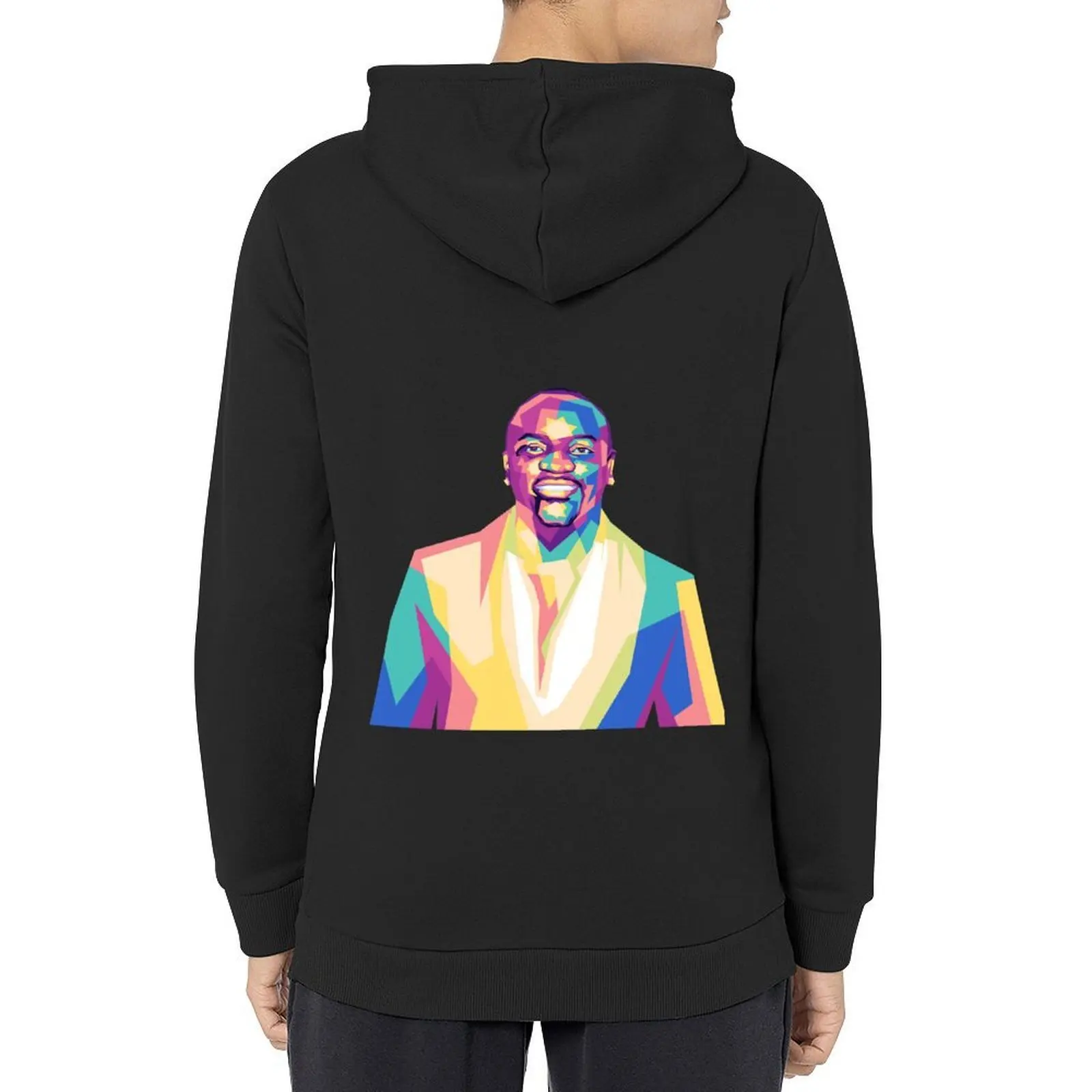

akon wpap Hoodie korean clothes men's winter sweater fashion men japanese style big size hoodie