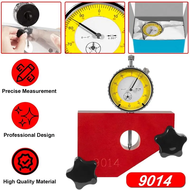 For Davidson Compatible Crankshaft Runout Measurement Tool- Gear Drive Backlash Tool 9014 Crank Pinon Shaft Tester