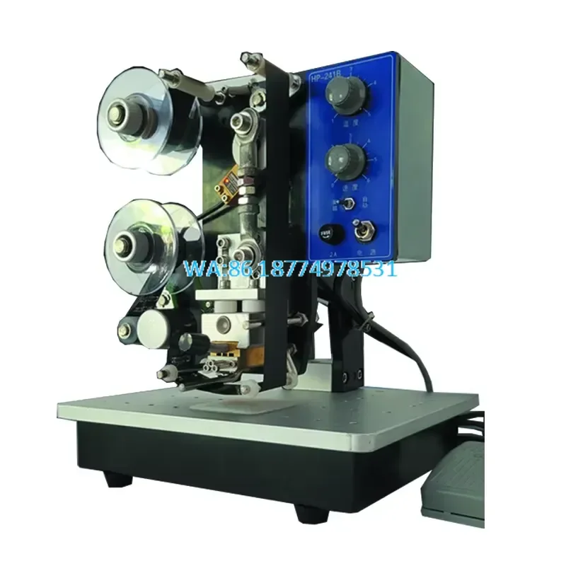 Wmwmnu Hot Stamping Date Batch Number Validity Coding Thermal Transfer Printer for Expiry Date Marking on Packaging