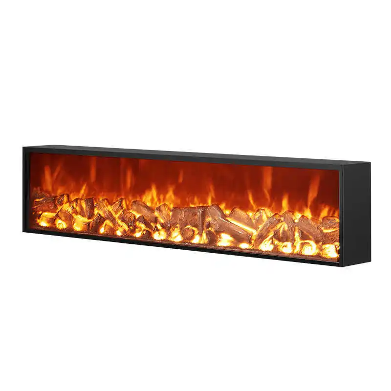 Electronic fireplace simulation flame European electric fireplace embedded decorative cabinet household heater