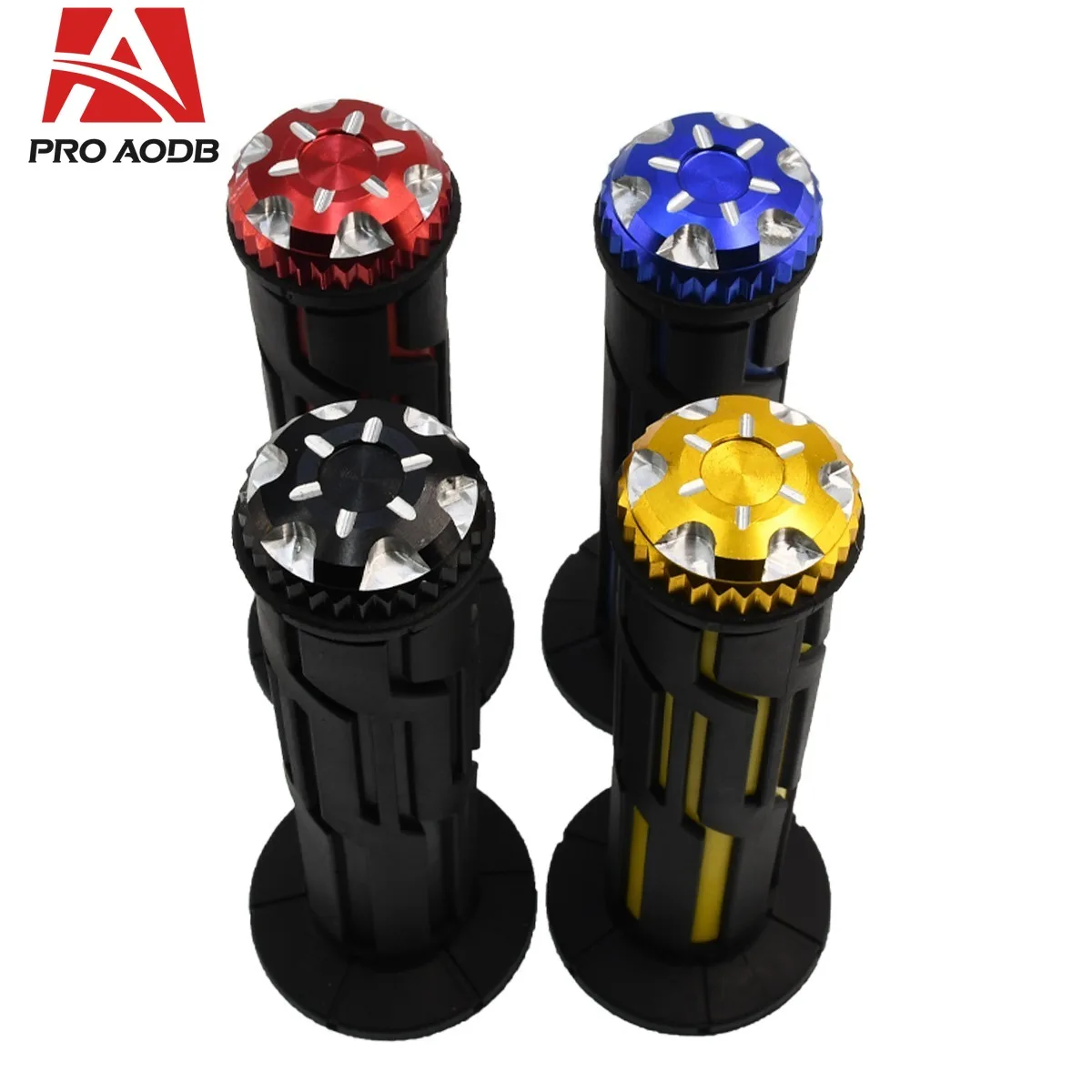 CNC otorcycle Handle Grips 7/8" 22mm Handlebar Grips For Bmw Yamaha Honda Harley Universal Motocross Accessories Mobile Parts view 4