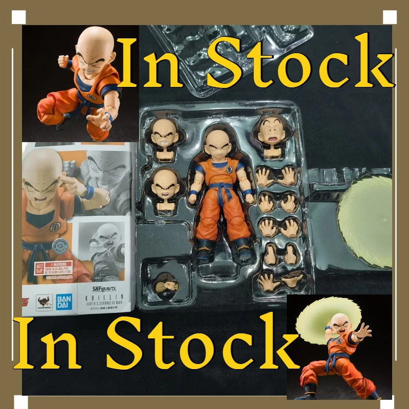 

В наличии: Фигурки Dragon Ball S.H. Figuarts Крилин - Самый сильный человек Земли. Изысканные коллекционные фигурки персонажей аниме.