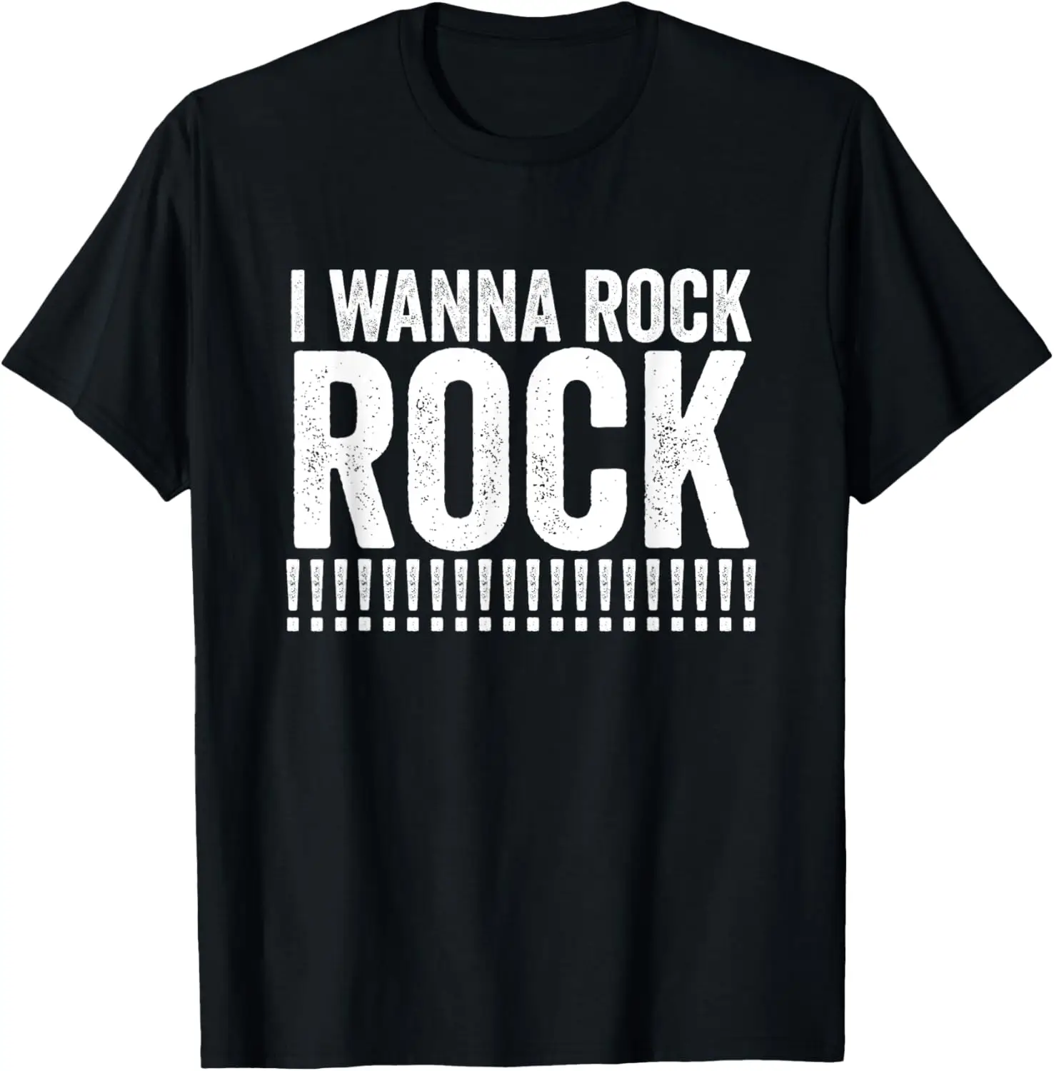 I Wanna Rock! ROCK! by Dee Snider Twisted Sister T-Shirt