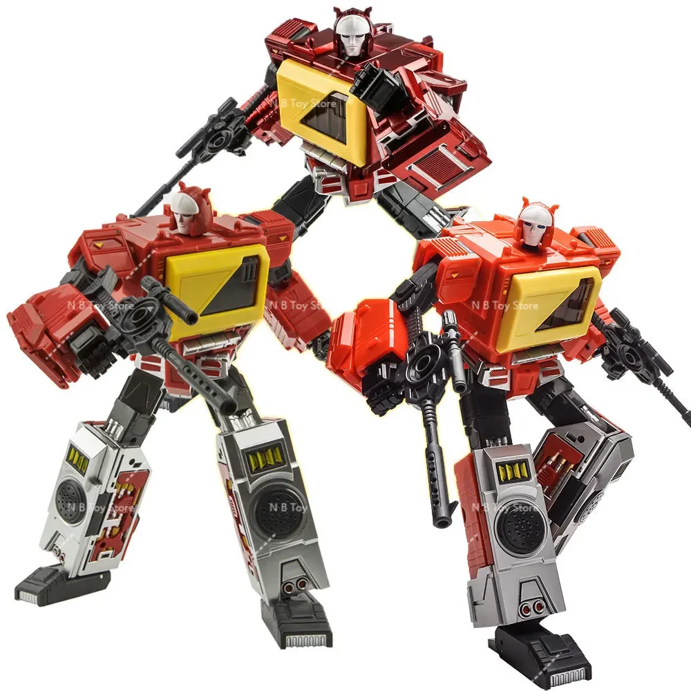 KFC Transformation Blaster P-4A P-4A ++ P-4a + P4a + สีส้มสีแดง Blaster MP สัดส่วน G1 Doubledeck Action Figure