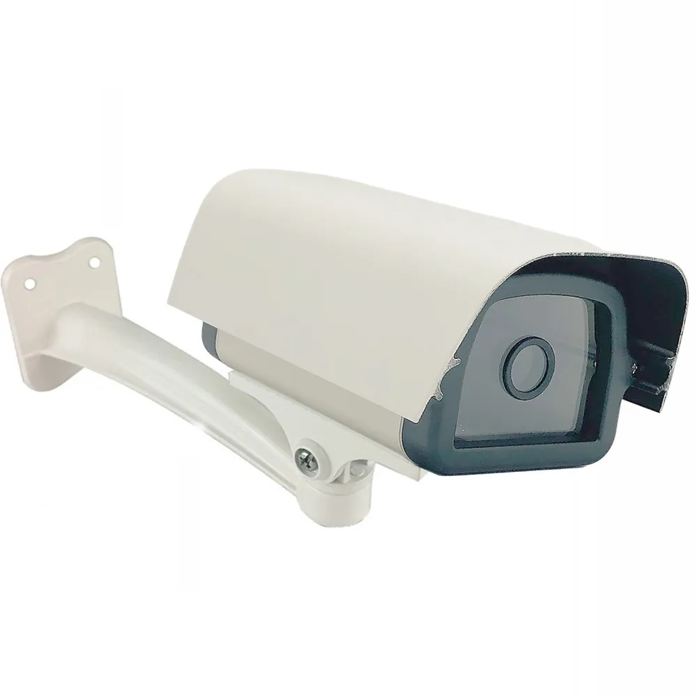 Aluminum Alloy Security Surveillance Camera Housing Kit With Wall Mounting Bracket for Box Zoom Bullet Security Camera