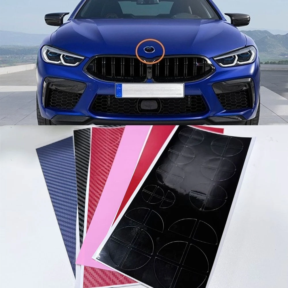 

For BMW X1SERIES Emblem Wheel Cap Stickers Tools Fit Steering Wheel Hub Sticker Universal Decor for Front/Rear/Wheel/Steering