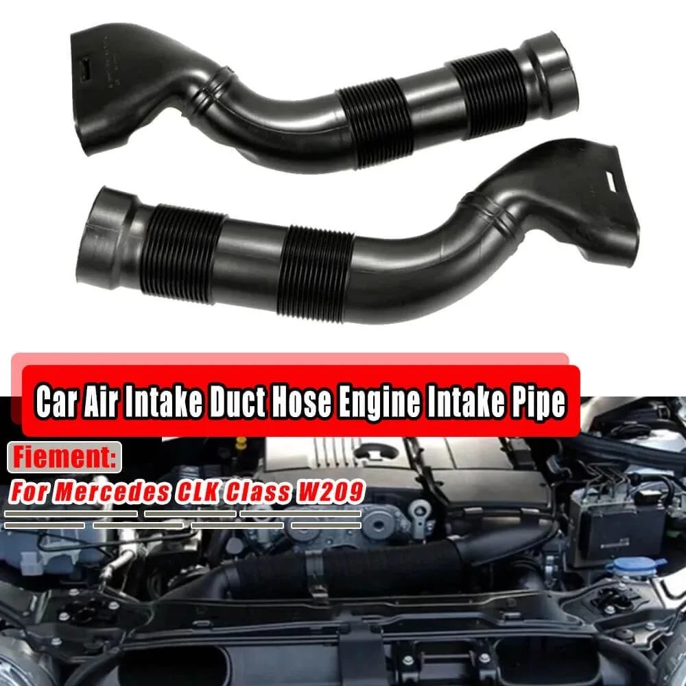 Air Intake Duct Hose Pipe for Mercedes Benz CLK320 CLK500 CLK 55AMG C55 AMG W209 2095280207 2095280307 A2095280207 A2095280307