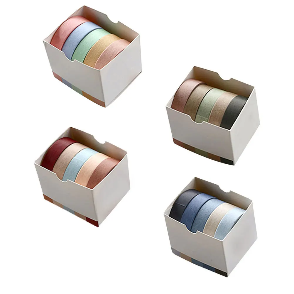 20 قطعة شريط اشي ملون ديكور لتقوم بها بنفسك ملصق حرفي لتغليف الهدايا ألبوم صور ديكور مكتب المنزل تصميم مختلط