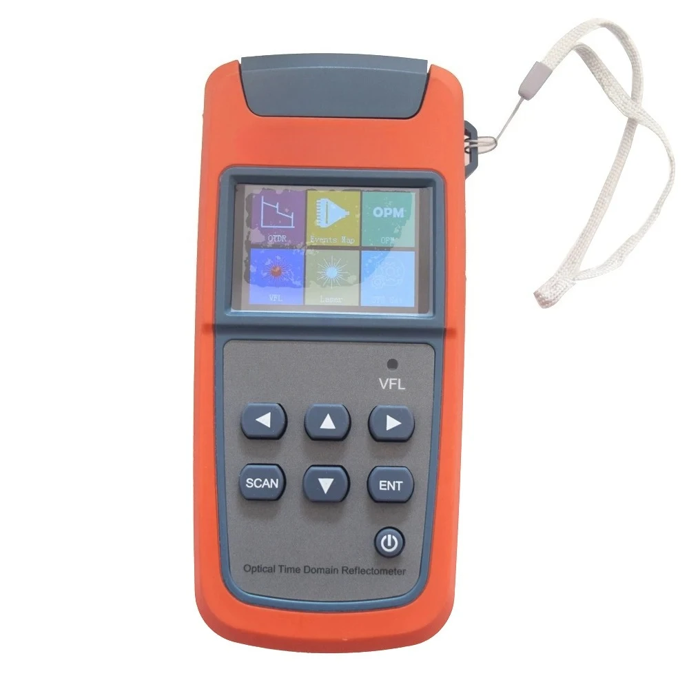 JW3305A Handheld Mini OTDR with OPM and Optical Light Source, VFL and iOLM Event Map, 1550nm, 22dB, 60km, 5 in 1