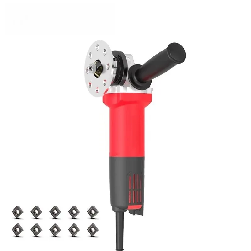 آلة الميلا الكهربائية المحمولة AX1013 مع قطع حافة النجارة المعدنية بشفرة C