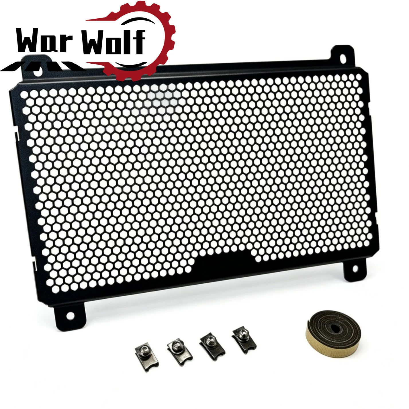 For KAWASAKI NINJA500 Z500 2025‑2026 Aluminum Insect Stone Debris Protection Motorcycle Radiator Guard Grille Protector Cover