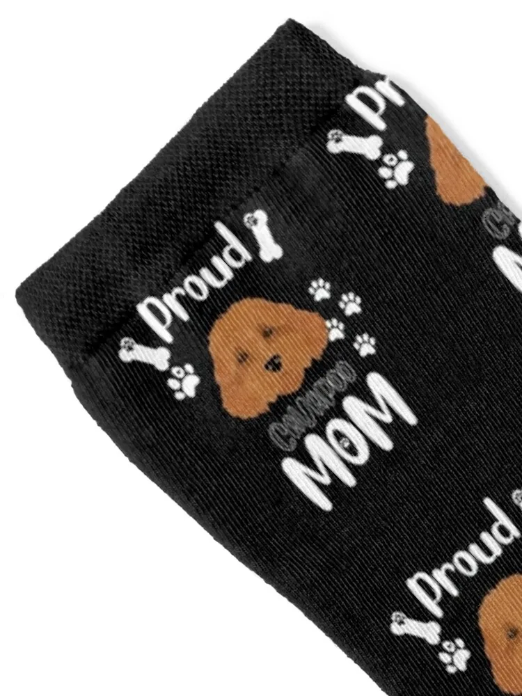 جوارب Proud Cavapoo Mom للتسلق جوارب أساسية فاخرة للرجال والنساء