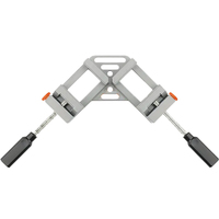 1Pc 90° Corner Clamp With Two Handles Aluminum Right Angle Clip Clamp Picture Frame Welding Woodworking Clamping Tool
