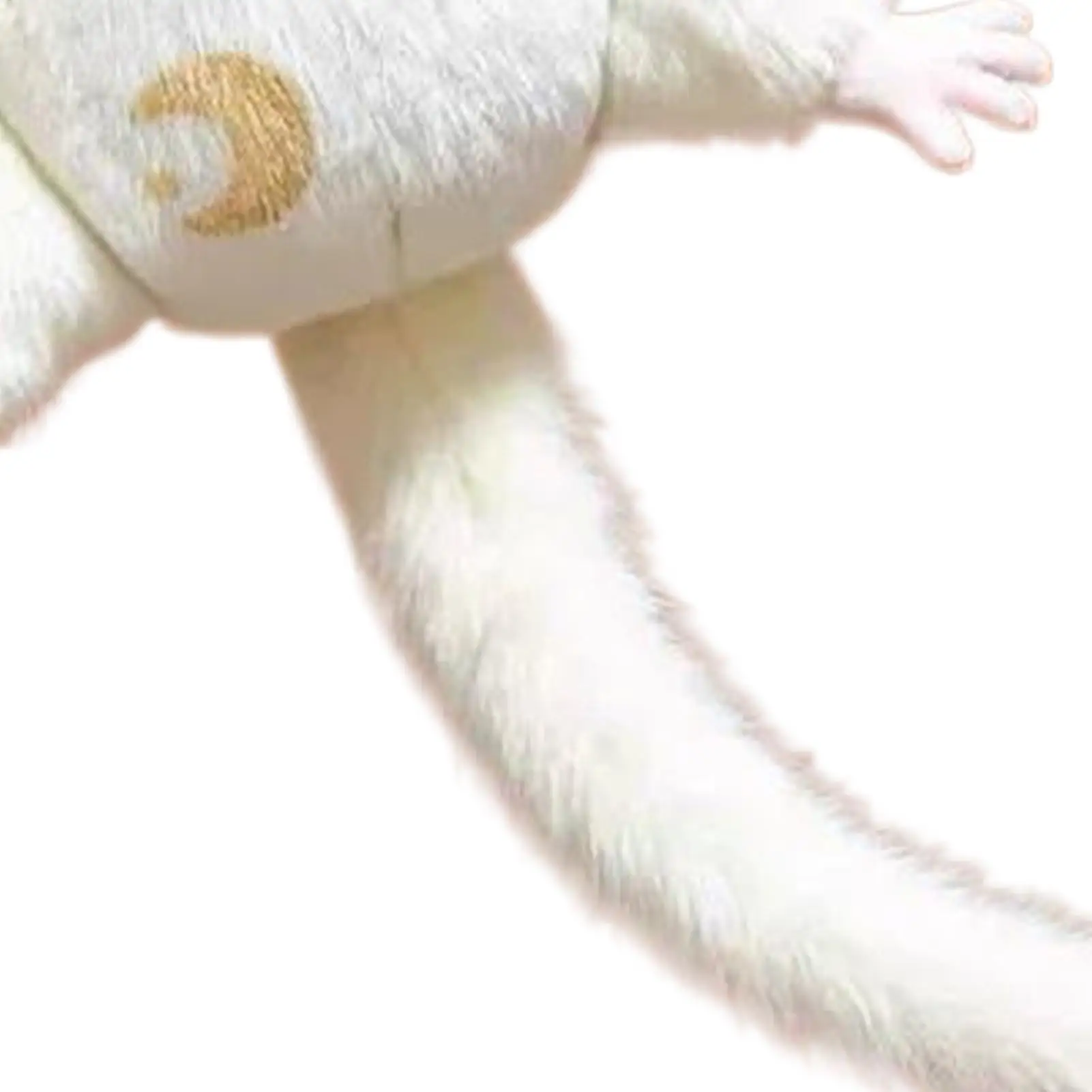 Cute Flying Squirrel Plush Pendant Soft Stuffed Animal Bag Charm Lovely Fluffy Backpack Purse Hanging Ornament Fashion Decor - view 2