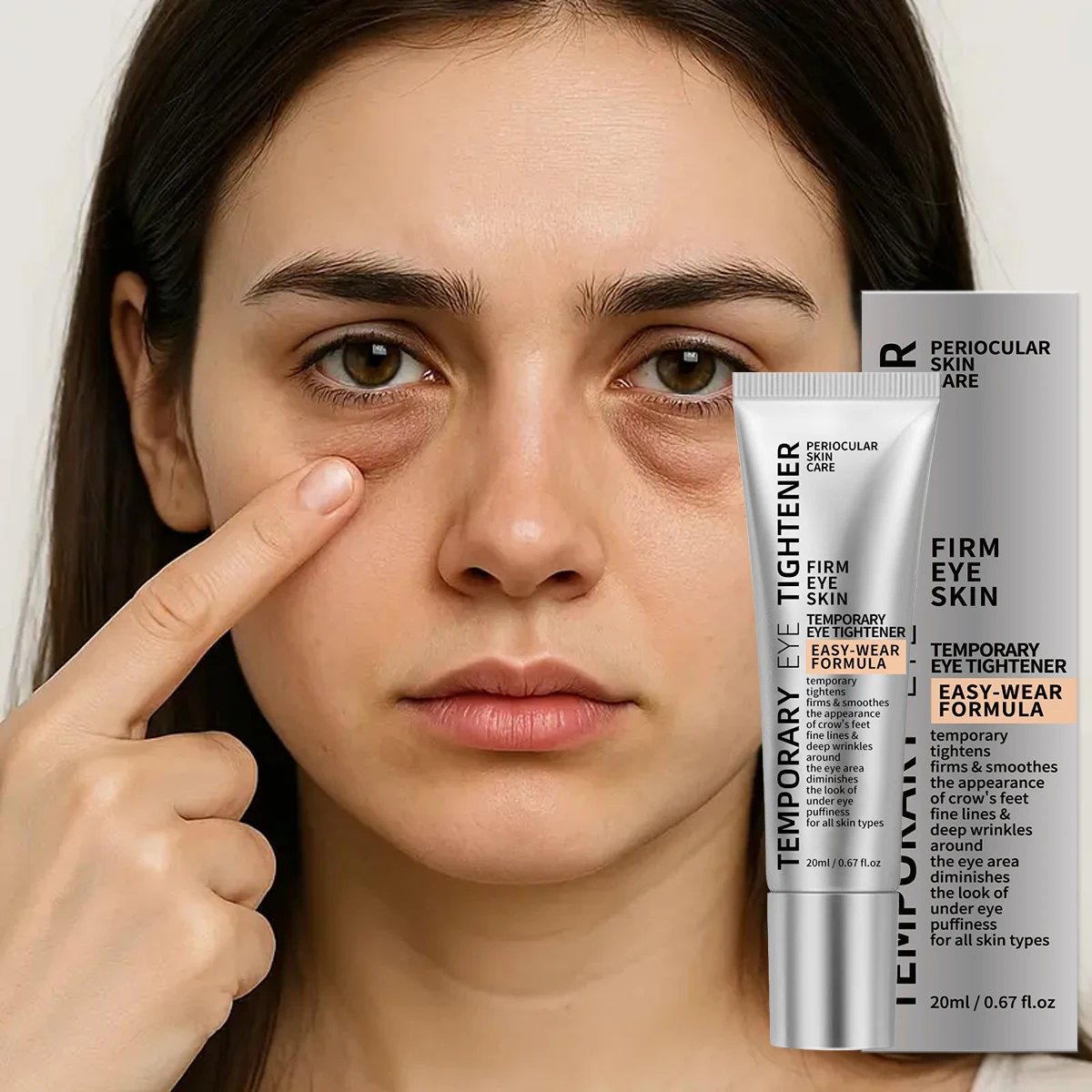 ครีมกระชับผิวหน้า BARUBT ลดเลือนริ้วรอย รูขุมขน และจุดบกพร่อง 30 มล. ไพรเมอร์แบบไม่มีฟิลเตอร์ ช่วยให้ผิวกระชับและเรียบเนียนไร้ตำหนิ