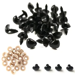 70pcs-Box Plastic Safety Nose For Crochet Toys Knitting Dolls Amigurumi Crafts Pink/Red/Black/Brown Animal Nose