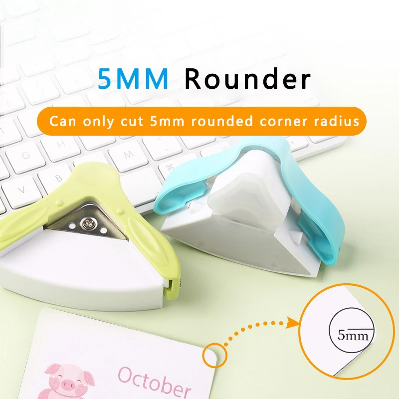 قاطع زاوية R5 قاطع زاوية صغير يمكنك صنعه بنفسك قاطع زاوية يدوي يمكنه قطع قاطع زوايا الصور المختوم من البلاستيك