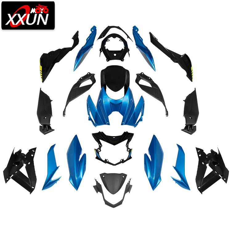 

XXUN Motorcycle Accessories ABS Injection Fairing Kit for Suzuki GSX-S 750 GSXS750 GSXS 750 2017 2018 2019 2020 2021