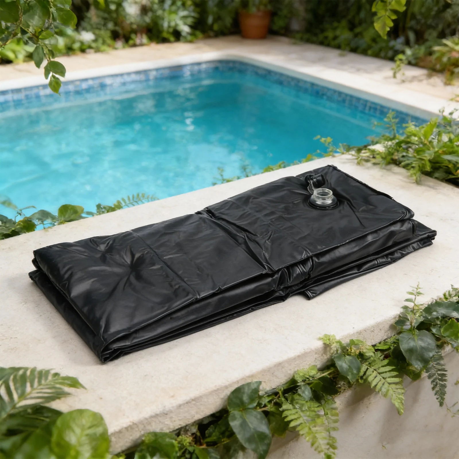 Inflatable BathTub Cover for Square Bathtub Featuring PVC and Quick Inflation for Protection and Energy Efficiency