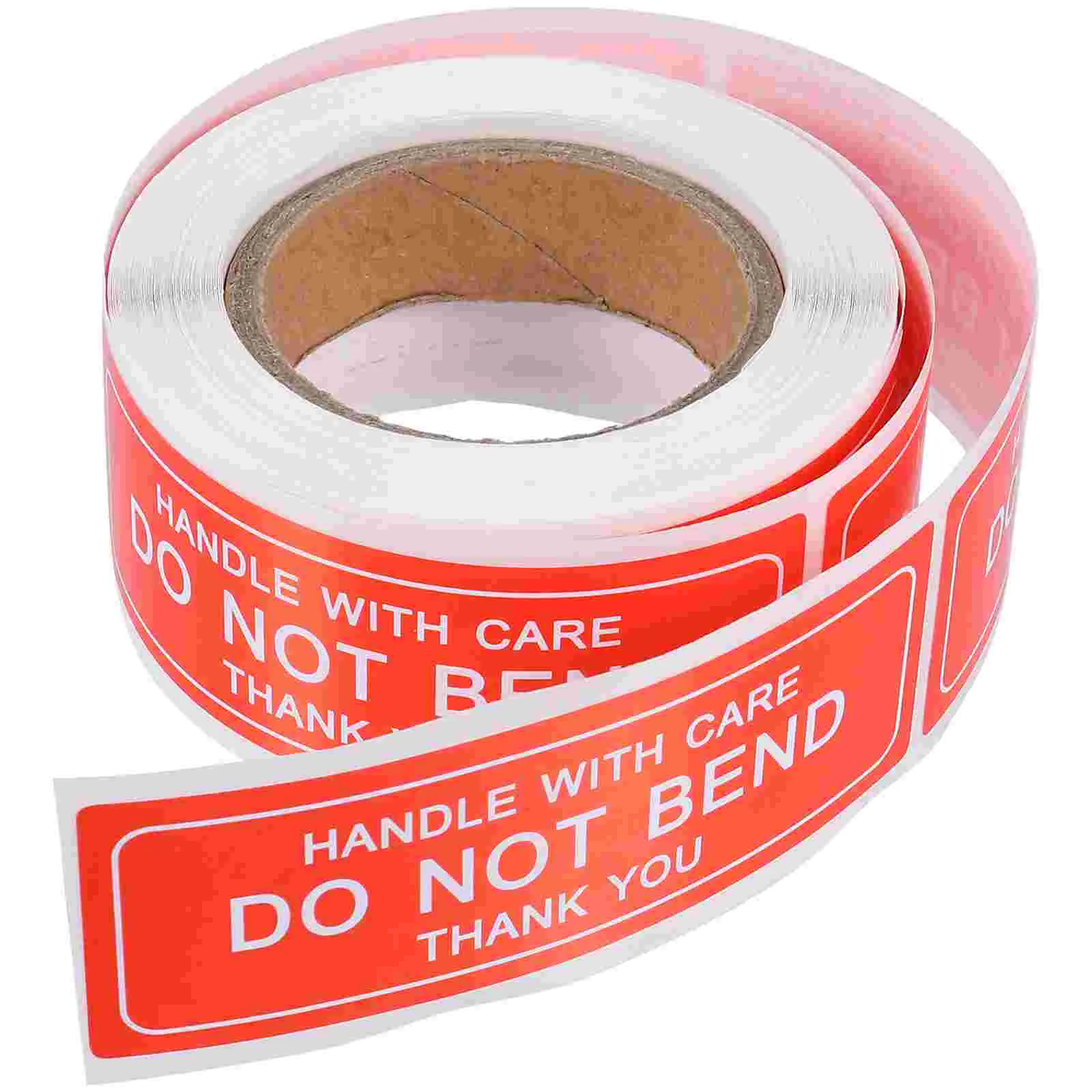 150 Pcs/Roll Label Warning Labels Fragile Sticker Stickers Eye-catching Adhesive Sign Handle with Care Copper Plate