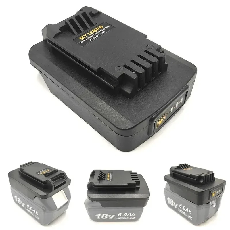 Adapter MT18BPS do akumulatorów Makita 18V, kompatybilny z Black&Decker/Porter Cable 20V i akumulatorami Stanley 18V 20V do elektronarzędzi akumulatorowych. — zdjęcie produktu 3