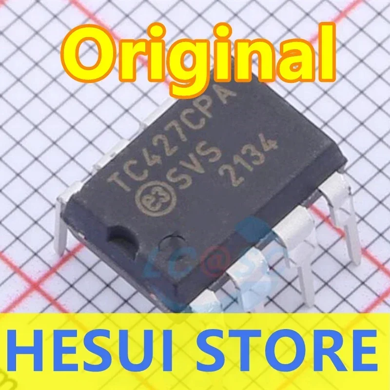 Original TC427CPA  2134   Low-Side Gate Driver IC Non-Inverting 8-PDIP TC427
