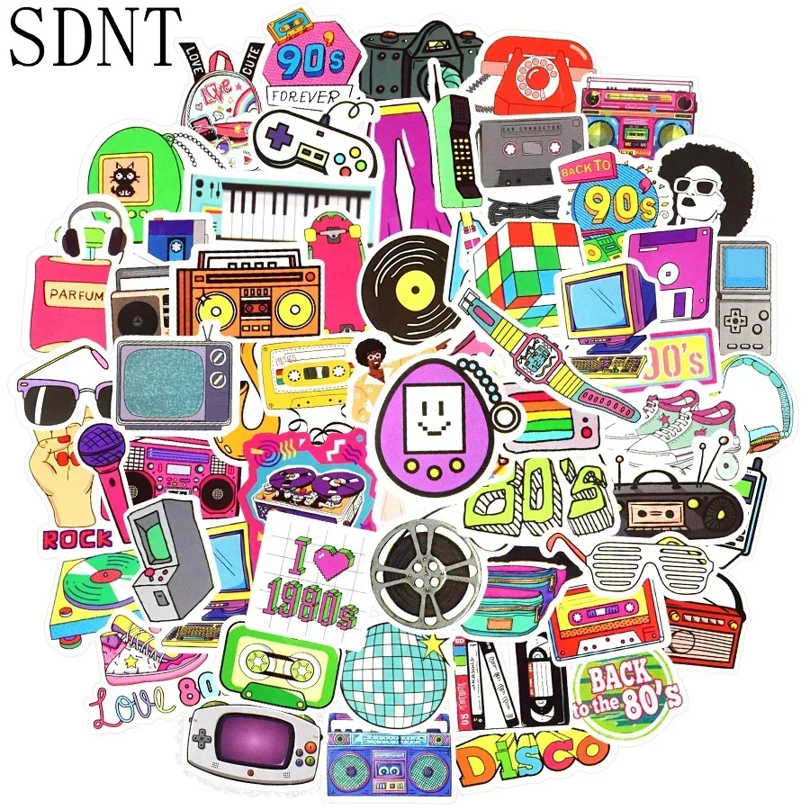 70 Pcs 8090S Retro …