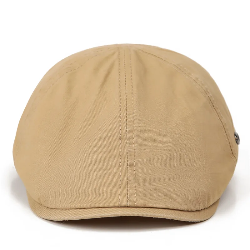 Imagen 4: Boina octogonal de primavera y verano para mujer, gorra con visera a la moda, gorros avanzados informales transpirables de algodón puro, gorra de pintor