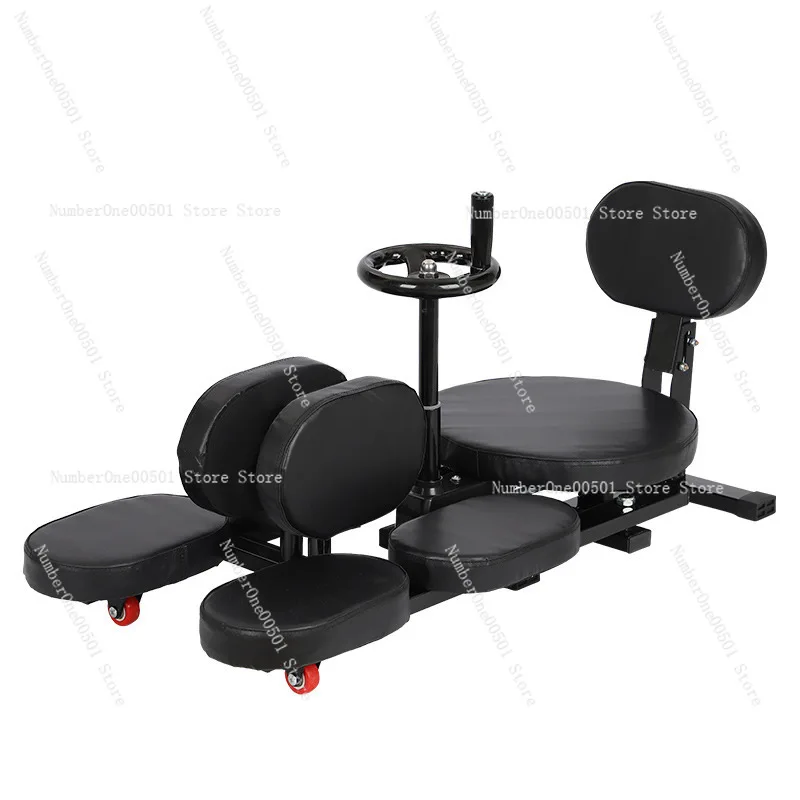 Leg stretching, hip opening artifact, ligament stretching leg pressing trainer