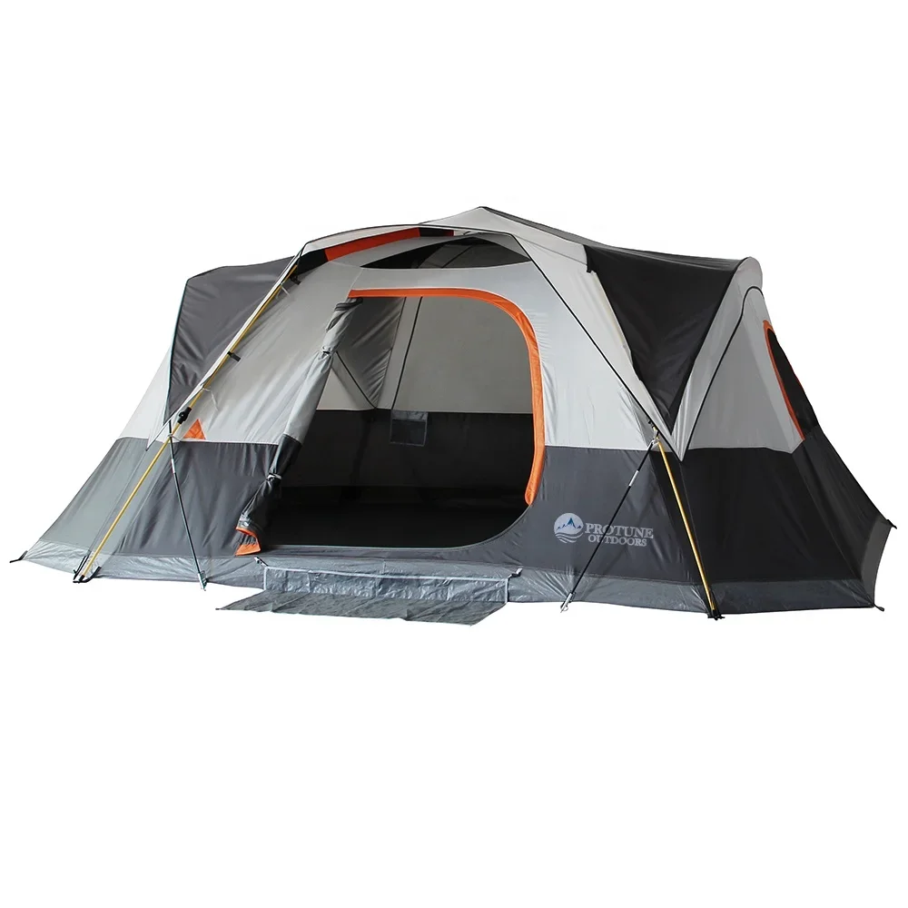 New Family Camping Tent for 1-2 Person Families High Quality Double Deck Outdoor Camping Tent