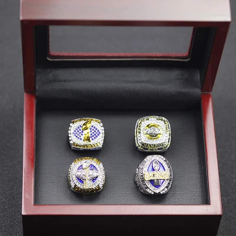 4 قطعة 2021 2022 الخيال بطولة كرة القدم الدائري FFL الفائز جائزة الكأس لمحبي الرجال الهدايا التذكارية